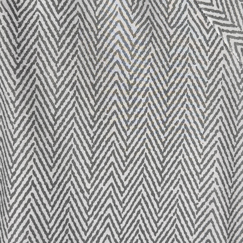 Athleta Womens Herringbone Print Pink Side Stripe Quarter Zip Pullover Medium - Picture 5 of 9